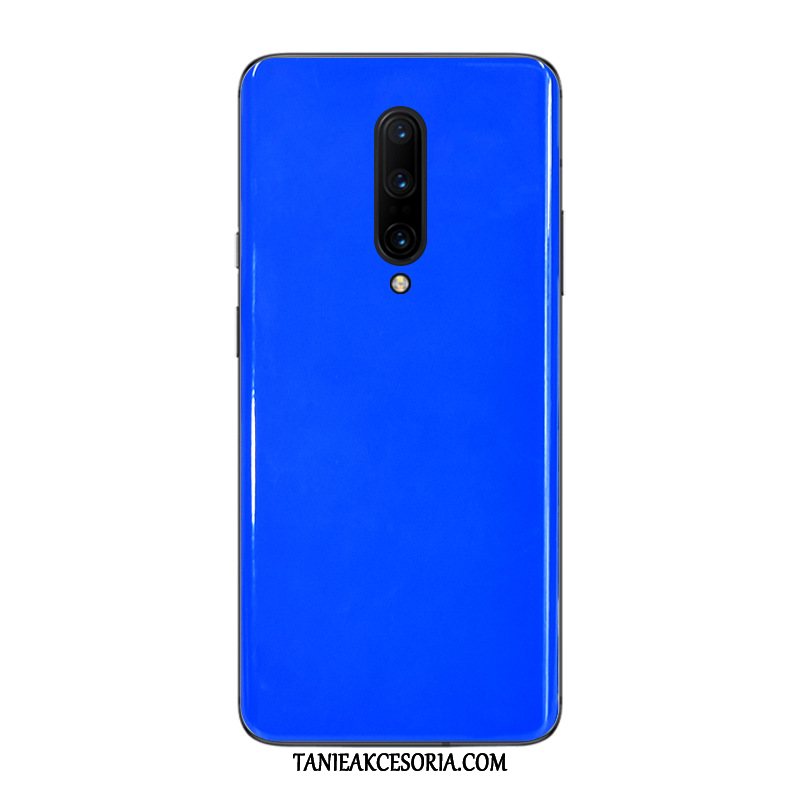 Etui Oneplus 7 Pro Kolor Filmy Tylna Pokrywa, Futerał Oneplus 7 Pro Cienka Niebieski Cekiny