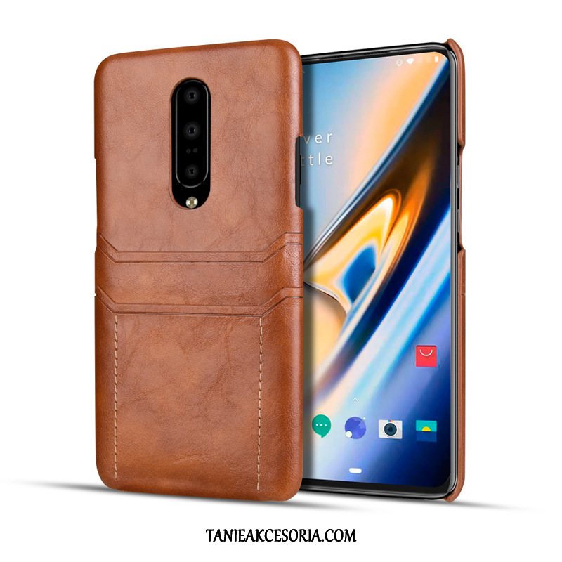 Etui Oneplus 7 Pro Telefon Komórkowy Karta, Obudowa Oneplus 7 Pro Braun