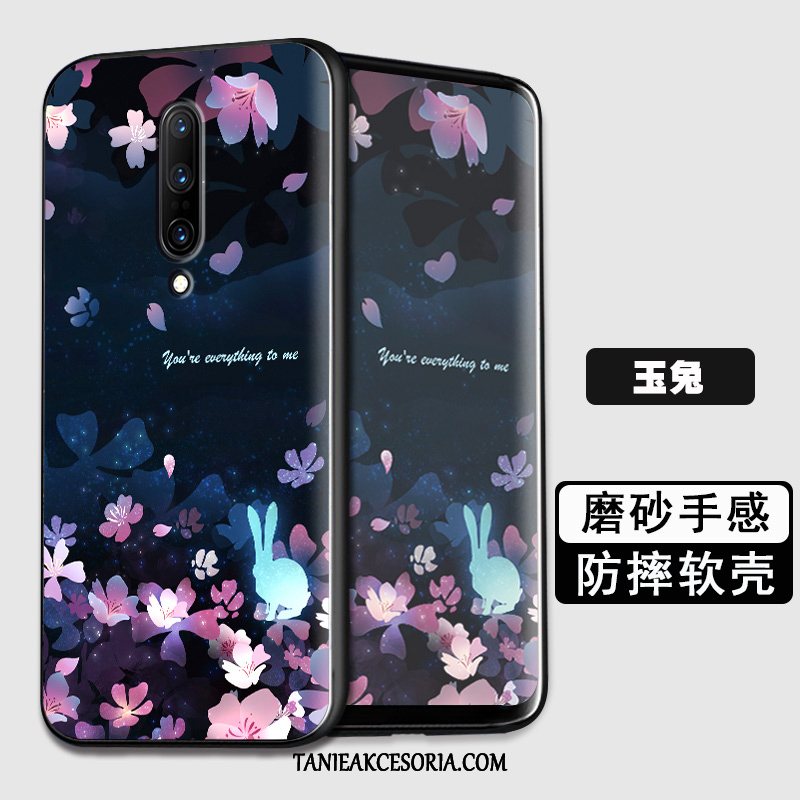 Etui Oneplus 7 Pro Tendencja Miękki Kreatywne, Futerał Oneplus 7 Pro Czerwony Nubuku Anti-fall