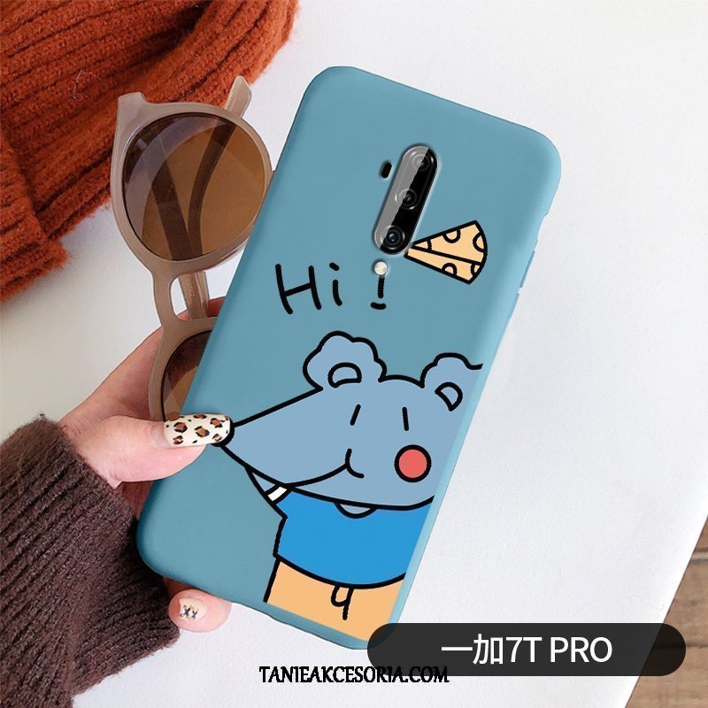 Etui Oneplus 7t Pro Rat Silikonowe Kotek, Obudowa Oneplus 7t Pro Kreskówka Telefon Komórkowy Zakochani