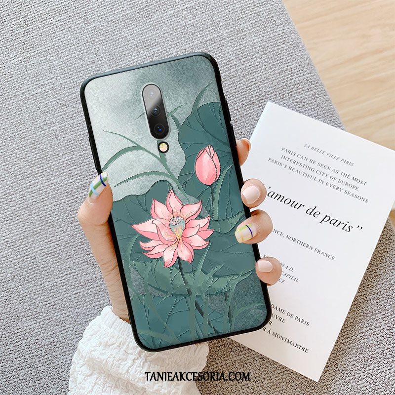 Etui Oneplus 8 All Inclusive Sztuka Kreatywne, Futerał Oneplus 8 Kwiaty Kolor Relief