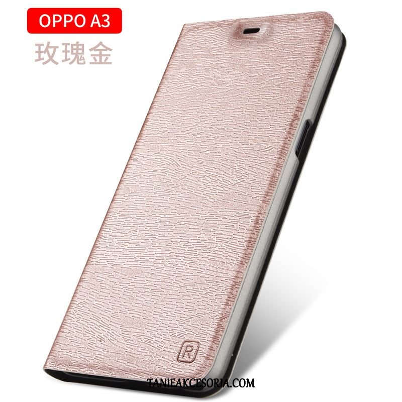 Etui Oppo A3 Ochraniacz Skórzany Futerał Lekki I Cienki, Pokrowce Oppo A3 Telefon Komórkowy Braun