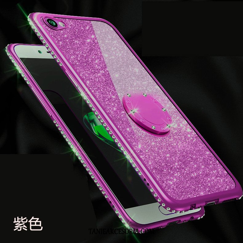 Etui Oppo A3 Purpurowy Magnetyzm Miękki, Obudowa Oppo A3 Wiszące Ozdoby Ochraniacz All Inclusive