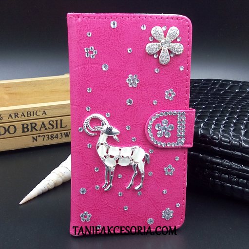 Etui Oppo A31 Telefon Komórkowy Czarny Skórzany Futerał, Obudowa Oppo A31 Rhinestone