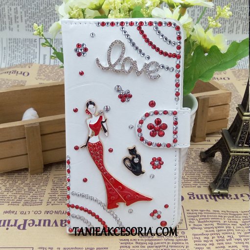 Etui Oppo A31 Telefon Komórkowy Czarny Skórzany Futerał, Obudowa Oppo A31 Rhinestone