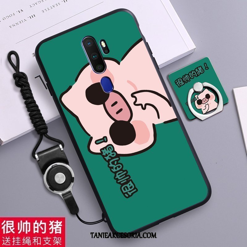 Etui Oppo A9 2020 Osobowość Kreatywne Anti-fall, Futerał Oppo A9 2020 Mały Kurczak Żółty