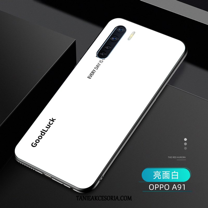 Etui Oppo A91 Gradient Modna Marka Kreatywne, Pokrowce Oppo A91 Anti-fall Telefon Komórkowy Niebieski