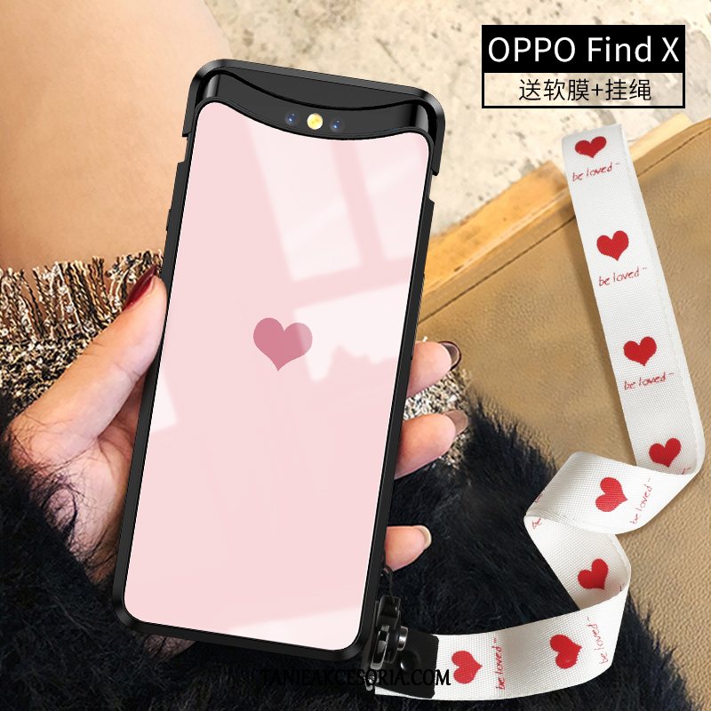 Etui Oppo Find X Świeży Osobowość Ochraniacz, Futerał Oppo Find X Szkło Cienkie Proste