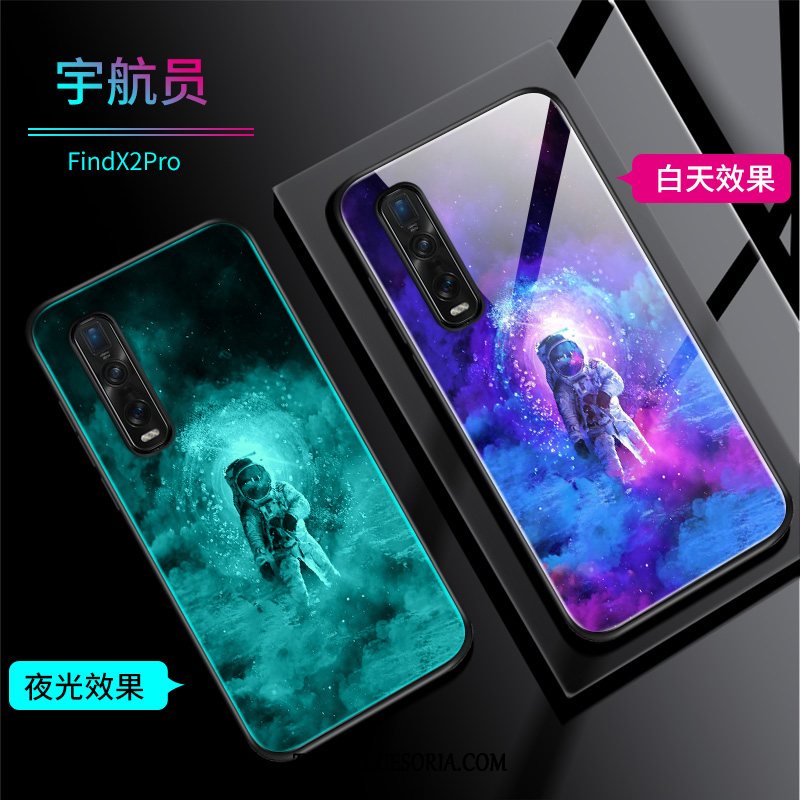 Etui Oppo Find X2 Pro Osobowość Świecące Nubuku, Pokrowce Oppo Find X2 Pro Nowy Dostosowane Miękki