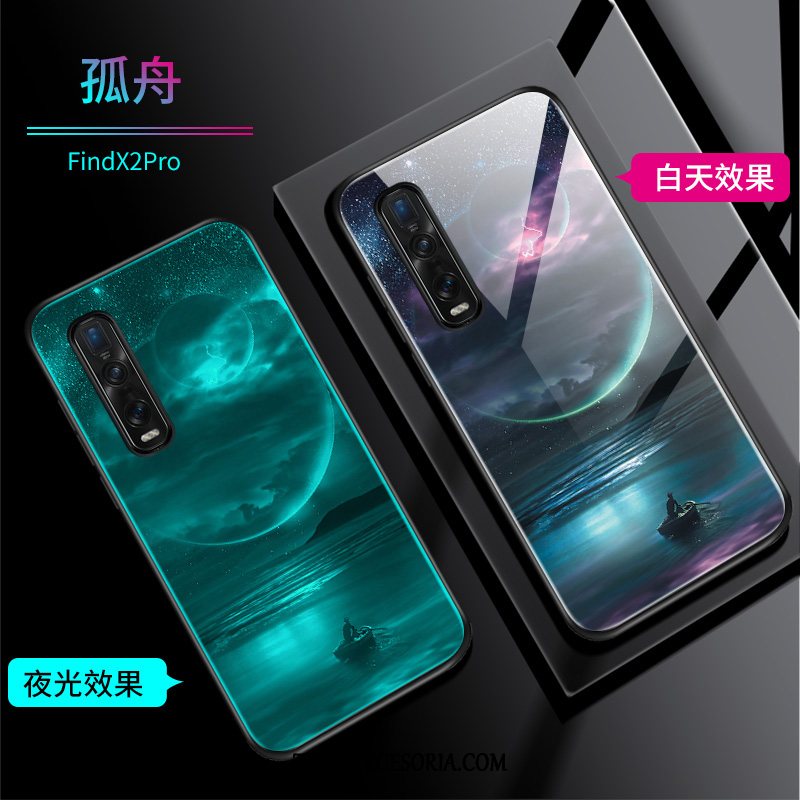 Etui Oppo Find X2 Pro Osobowość Świecące Nubuku, Pokrowce Oppo Find X2 Pro Nowy Dostosowane Miękki