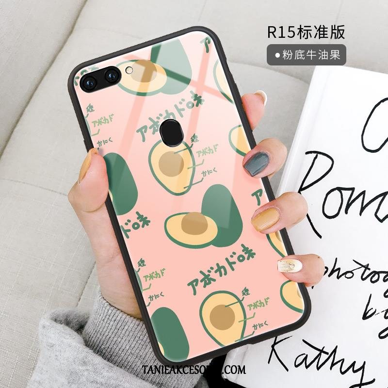 Etui Oppo R15 Lustro Telefon Komórkowy Anti-fall, Futerał Oppo R15 Silikonowe All Inclusive Bydło