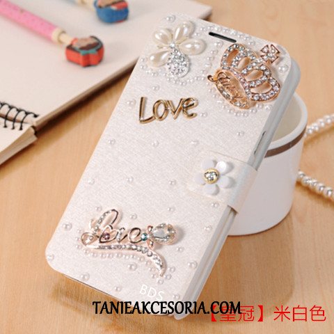 Etui Oppo R15 Pro Skórzany Futerał Rhinestone Osobowość, Obudowa Oppo R15 Pro Nubuku Telefon Komórkowy Czerwony