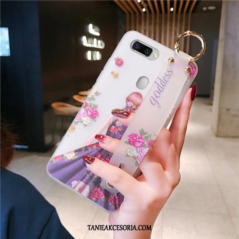 Etui Oppo R15 Pro Szkło Hartowane Kwiaty Brzoskwini Ochraniacz, Obudowa Oppo R15 Pro Przezroczysty Tendencja Silikonowe