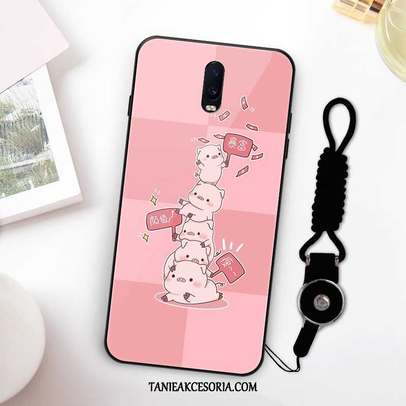 Etui Oppo R17 All Inclusive Tendencja Szkło, Obudowa Oppo R17 Miękki Różowe Telefon Komórkowy