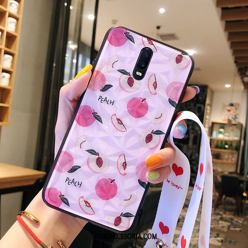 Etui Oppo R17 Anti-fall Miękki Tendencja, Futerał Oppo R17 Różowe Silikonowe Czerwony Netto