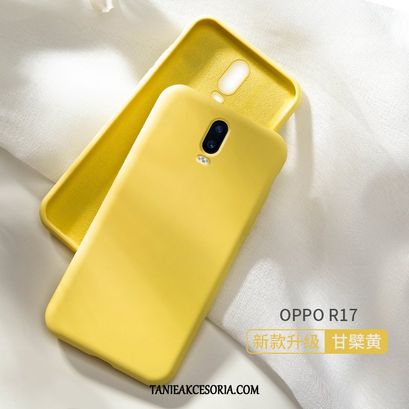 Etui Oppo R17 Cienkie Nubuku Kreatywne, Obudowa Oppo R17 All Inclusive Nowy Telefon Komórkowy