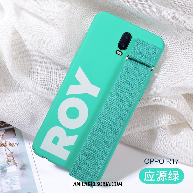 Etui Oppo R17 Modna Marka Anti-fall Silikonowe, Futerał Oppo R17 Telefon Komórkowy Zielony Ochraniacz