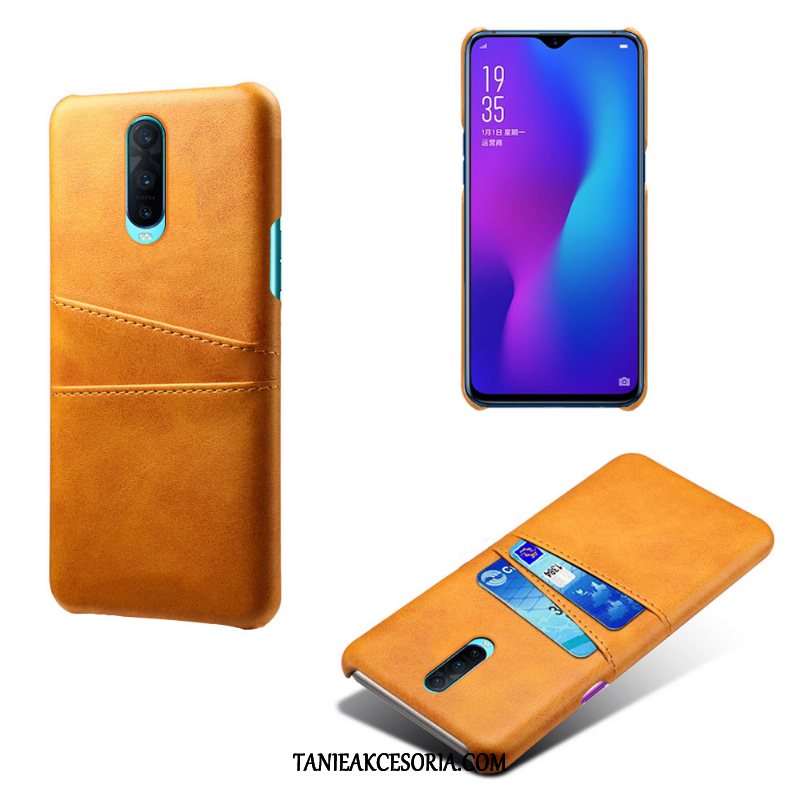 Etui Oppo R17 Pro Biznes Tendencja Vintage, Futerał Oppo R17 Pro Skóra Jakość Zielony