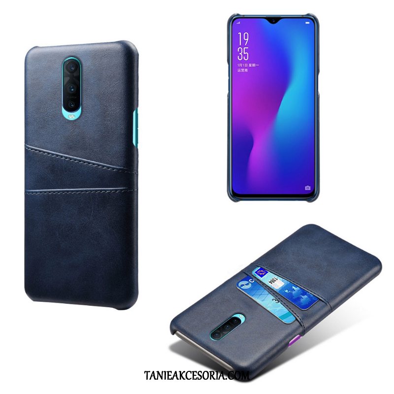 Etui Oppo R17 Pro Biznes Tendencja Vintage, Futerał Oppo R17 Pro Skóra Jakość Zielony