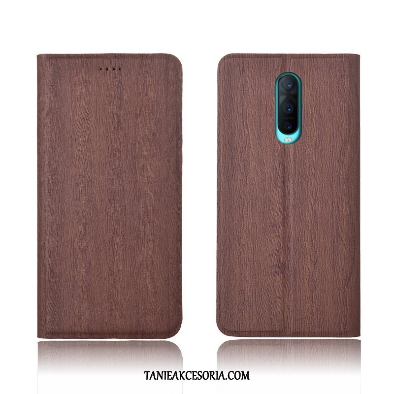 Etui Oppo R17 Pro Klapa Anti-fall All Inclusive, Obudowa Oppo R17 Pro Drzewa Silikonowe Wzór