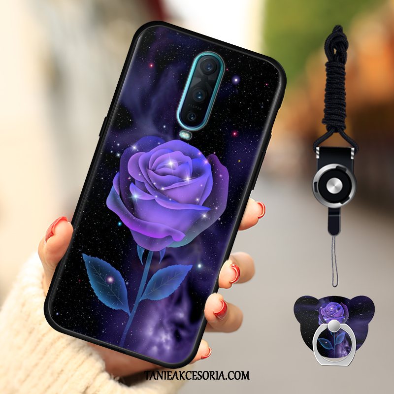 Etui Oppo R17 Pro Kreskówka Różowe Ochraniacz, Obudowa Oppo R17 Pro Anti-fall Wiszące Ozdoby Miękki