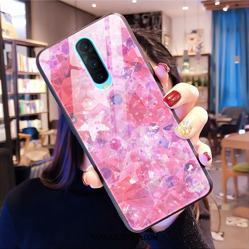 Etui Oppo R17 Pro Miękki Kolor Wzór, Pokrowce Oppo R17 Pro Mały Silikonowe Modna Marka