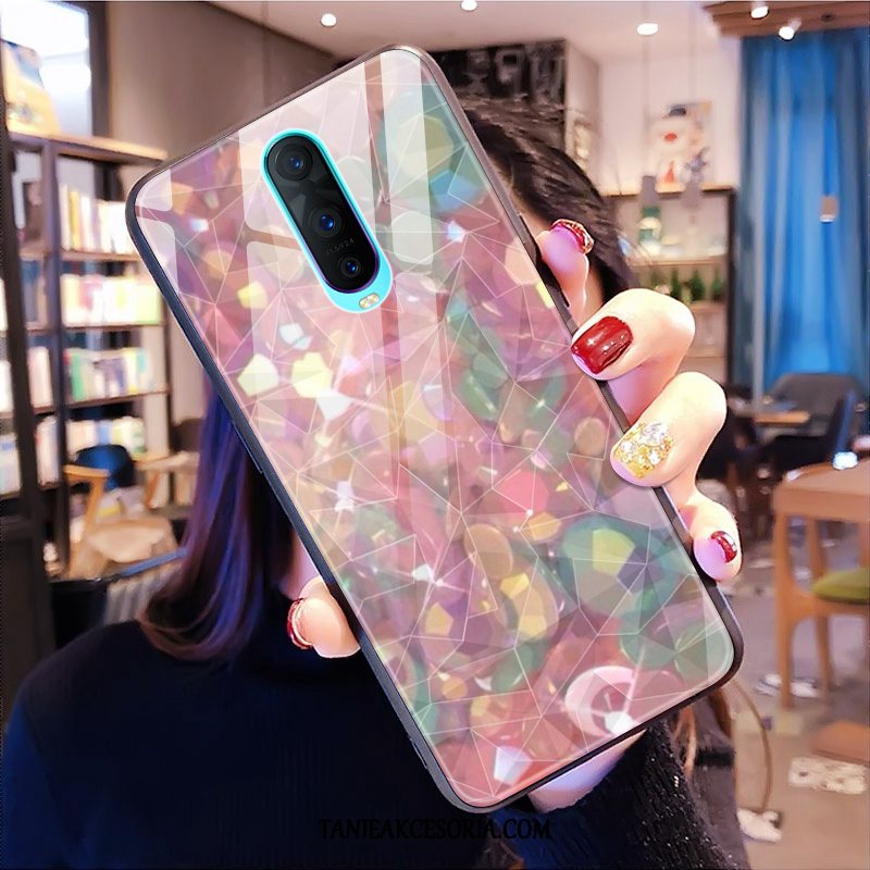 Etui Oppo R17 Pro Miękki Kolor Wzór, Pokrowce Oppo R17 Pro Mały Silikonowe Modna Marka