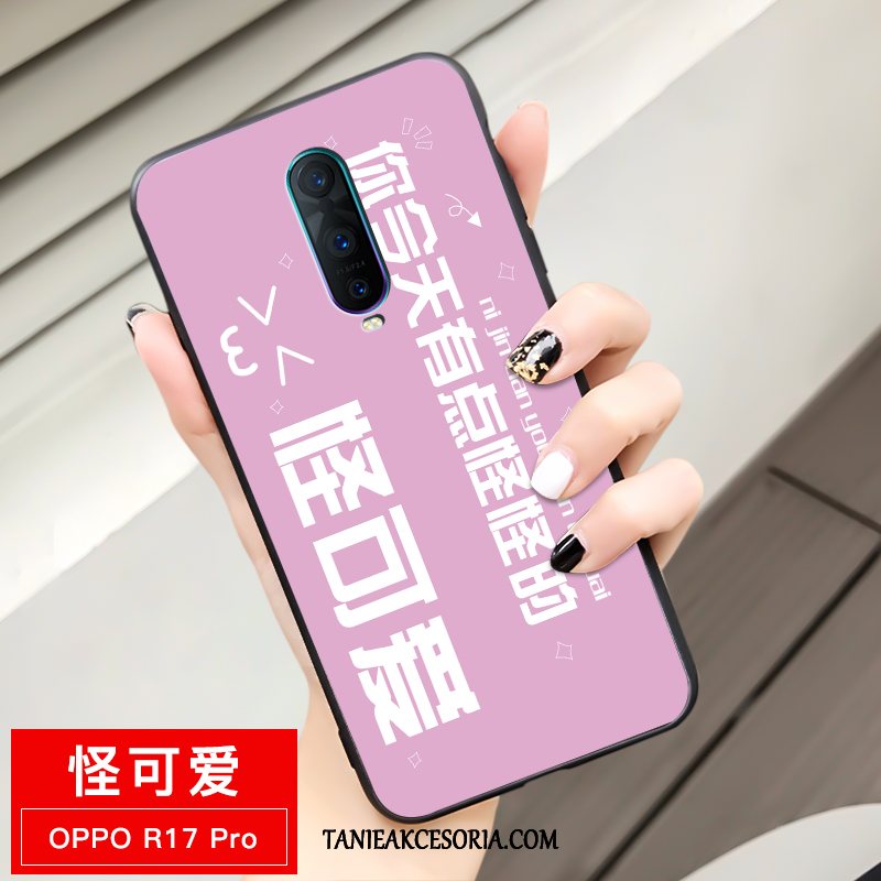 Etui Oppo R17 Pro Miękki Osobowość Telefon Komórkowy, Futerał Oppo R17 Pro Anti-fall Nowy Kreskówka