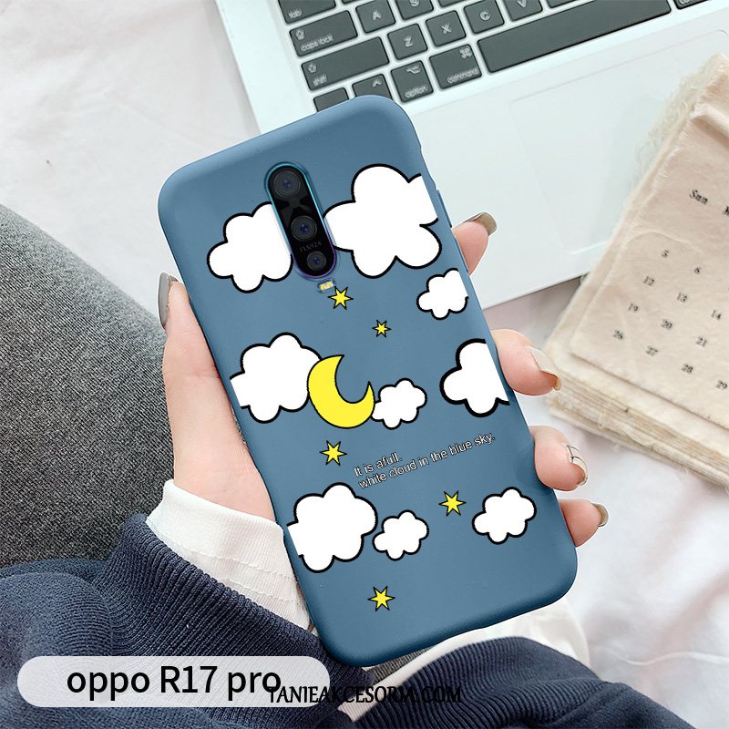 Etui Oppo R17 Pro Modna Marka Telefon Komórkowy Anti-fall, Pokrowce Oppo R17 Pro Silikonowe Kreatywne Wiatr