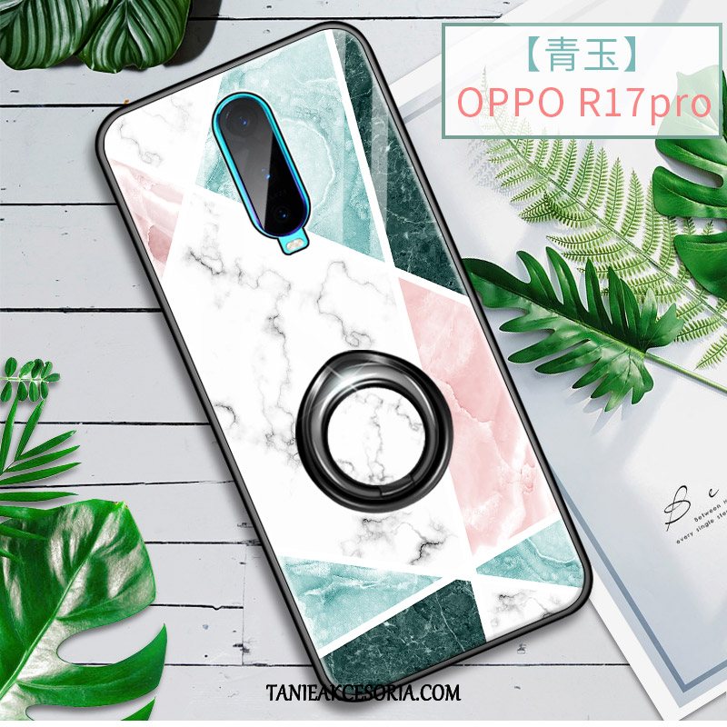 Etui Oppo R17 Pro Nowy Czerwony Netto Ring, Pokrowce Oppo R17 Pro Cienkie Tendencja Osobowość