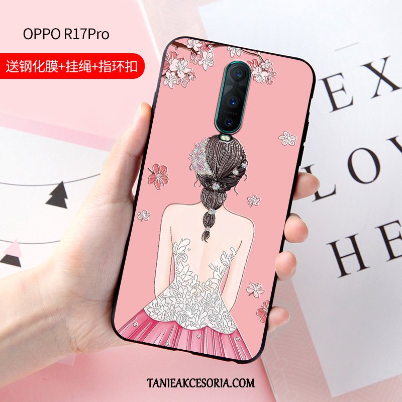 Etui Oppo R17 Pro Ochraniacz Silikonowe Tendencja, Pokrowce Oppo R17 Pro Kreskówka Relief Dostosowane