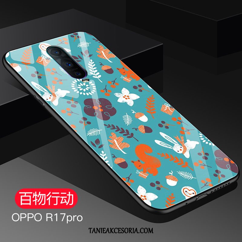 Etui Oppo R17 Pro Osobowość Silikonowe Anti-fall, Futerał Oppo R17 Pro Telefon Komórkowy Różowe Czerwony Netto