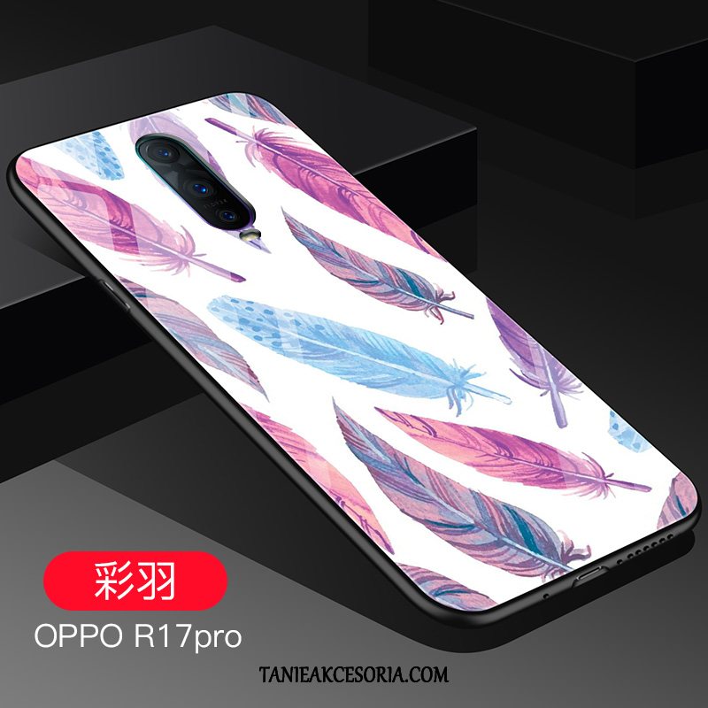 Etui Oppo R17 Pro Osobowość Silikonowe Anti-fall, Futerał Oppo R17 Pro Telefon Komórkowy Różowe Czerwony Netto