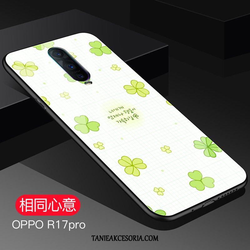 Etui Oppo R17 Pro Osobowość Silikonowe Anti-fall, Futerał Oppo R17 Pro Telefon Komórkowy Różowe Czerwony Netto