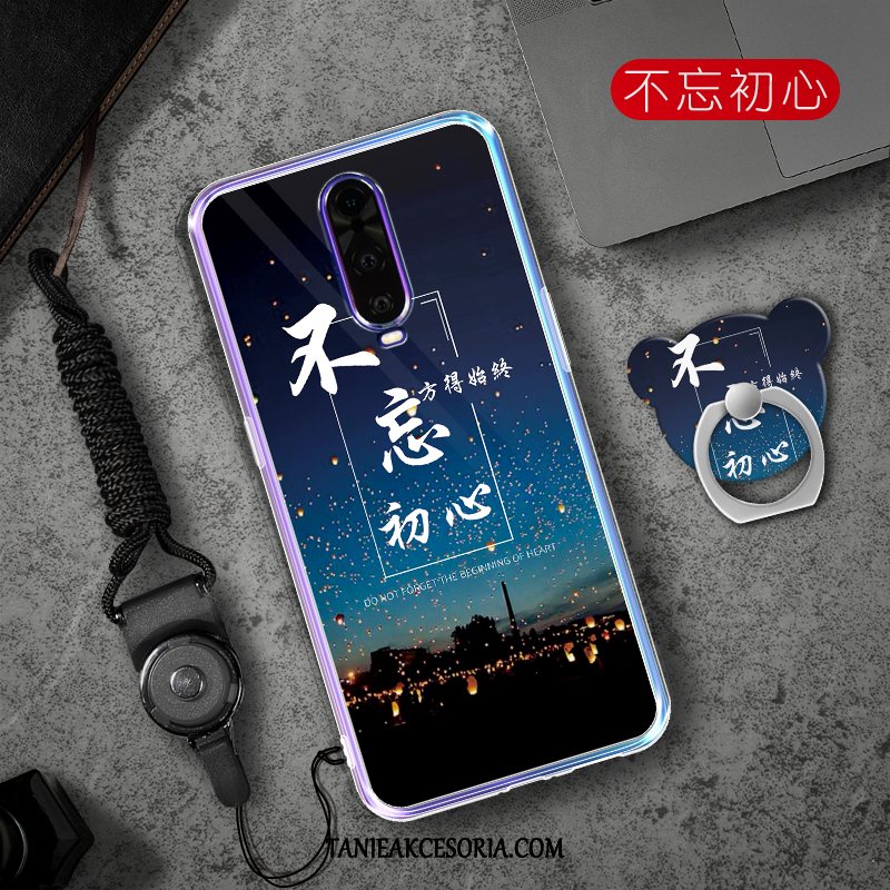 Etui Oppo R17 Pro Przezroczysty Wiszące Ozdoby Ochraniacz, Pokrowce Oppo R17 Pro Bunny Miękki Telefon Komórkowy