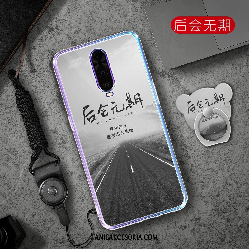 Etui Oppo R17 Pro Przezroczysty Wiszące Ozdoby Ochraniacz, Pokrowce Oppo R17 Pro Bunny Miękki Telefon Komórkowy