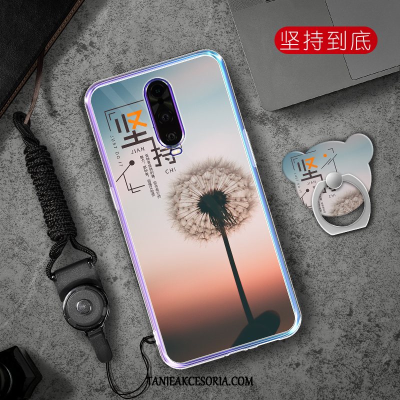 Etui Oppo R17 Pro Przezroczysty Wiszące Ozdoby Ochraniacz, Pokrowce Oppo R17 Pro Bunny Miękki Telefon Komórkowy