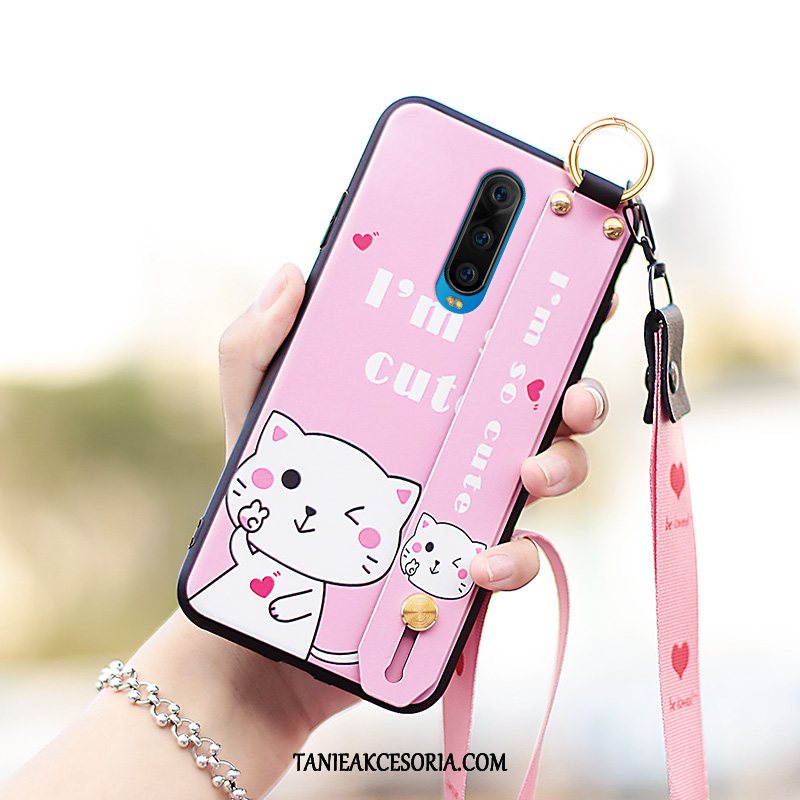 Etui Oppo R17 Różowe Moda Modna Marka, Futerał Oppo R17 Silikonowe Miękki Anti-fall