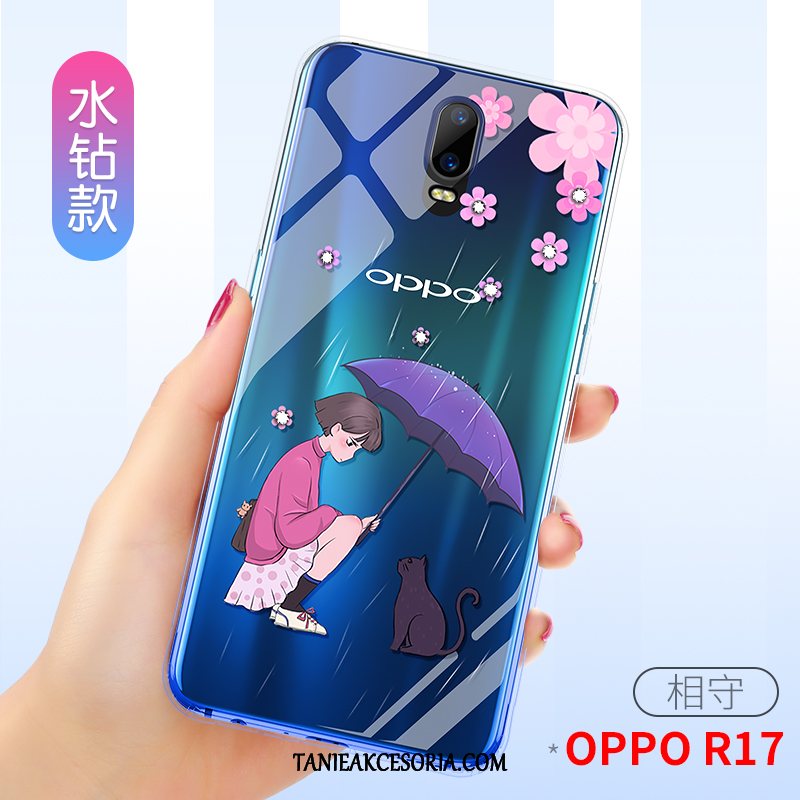 Etui Oppo R17 Silikonowe Telefon Komórkowy Tendencja, Futerał Oppo R17 Przezroczysty All Inclusive Gwiazda