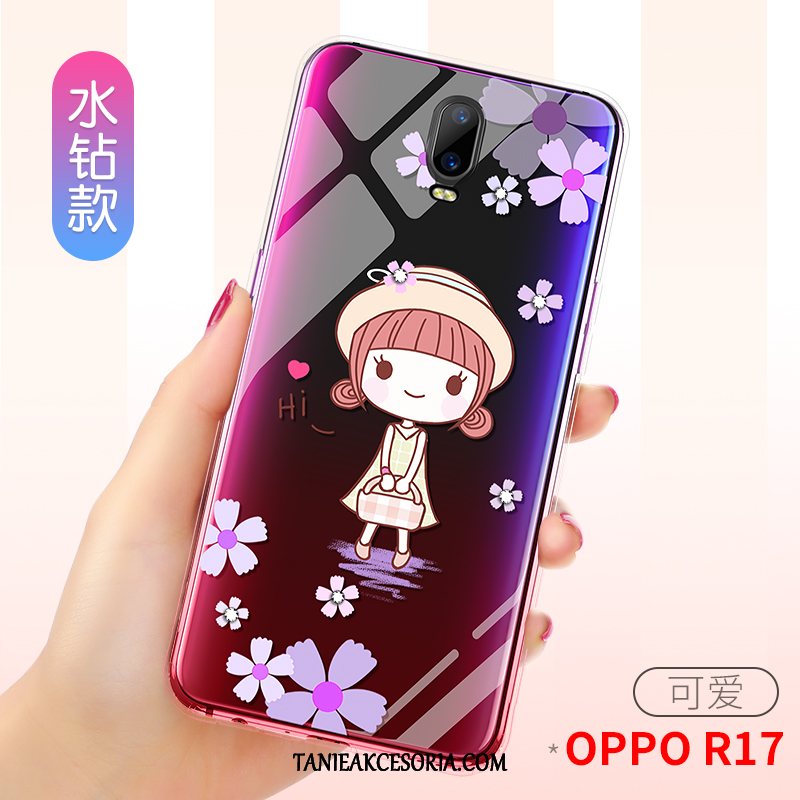 Etui Oppo R17 Silikonowe Telefon Komórkowy Tendencja, Futerał Oppo R17 Przezroczysty All Inclusive Gwiazda