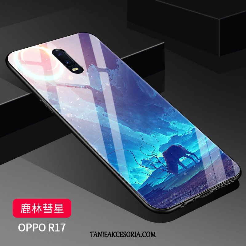 Etui Oppo R17 Trudno Nubuku Kreatywne, Pokrowce Oppo R17 Ochraniacz Miękki Szkło