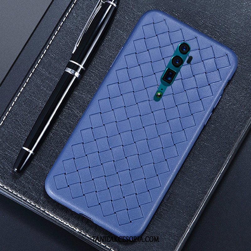 Etui Oppo Reno 10x Zoom Kreatywne Telefon Komórkowy Czerwony, Futerał Oppo Reno 10x Zoom Przeplatane Anti-fall Chłodzenie