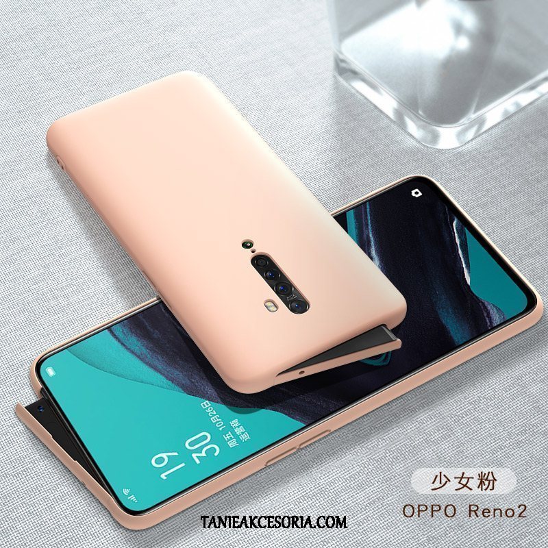 Etui Oppo Reno 2 All Inclusive Ochraniacz Zielony, Futerał Oppo Reno 2 Czerwony Netto Silikonowe Miękki