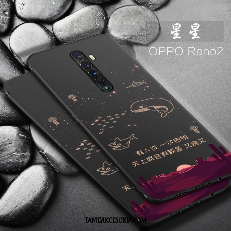 Etui Oppo Reno 2 Anti-fall Silikonowe Tendencja, Pokrowce Oppo Reno 2 Miękki Ochraniacz Cienka