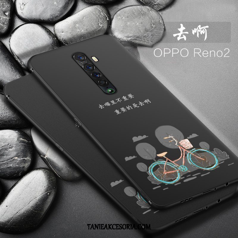 Etui Oppo Reno 2 Anti-fall Silikonowe Tendencja, Pokrowce Oppo Reno 2 Miękki Ochraniacz Cienka