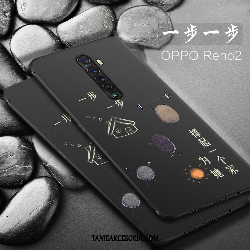 Etui Oppo Reno 2 Anti-fall Silikonowe Tendencja, Pokrowce Oppo Reno 2 Miękki Ochraniacz Cienka