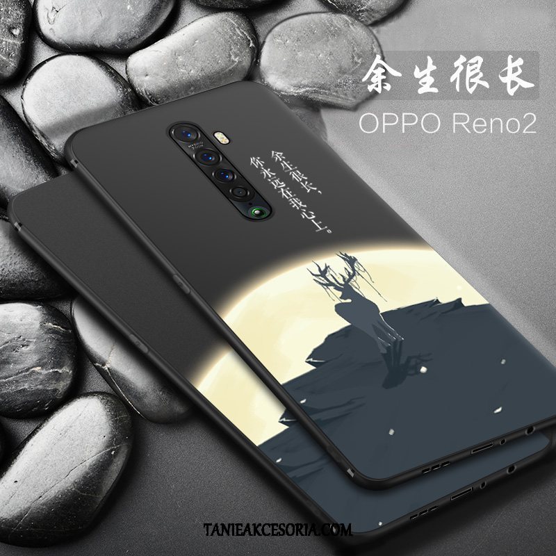 Etui Oppo Reno 2 Anti-fall Silikonowe Tendencja, Pokrowce Oppo Reno 2 Miękki Ochraniacz Cienka