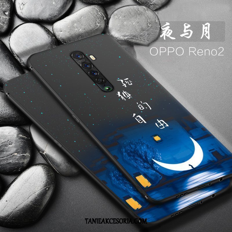 Etui Oppo Reno 2 Anti-fall Silikonowe Tendencja, Pokrowce Oppo Reno 2 Miękki Ochraniacz Cienka