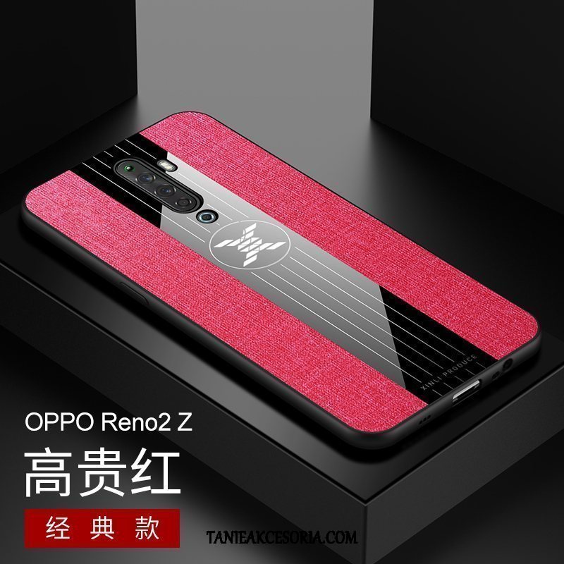 Etui Oppo Reno 2 Z All Inclusive Czarny Pu, Obudowa Oppo Reno 2 Z Telefon Komórkowy Filmy Anti-fall