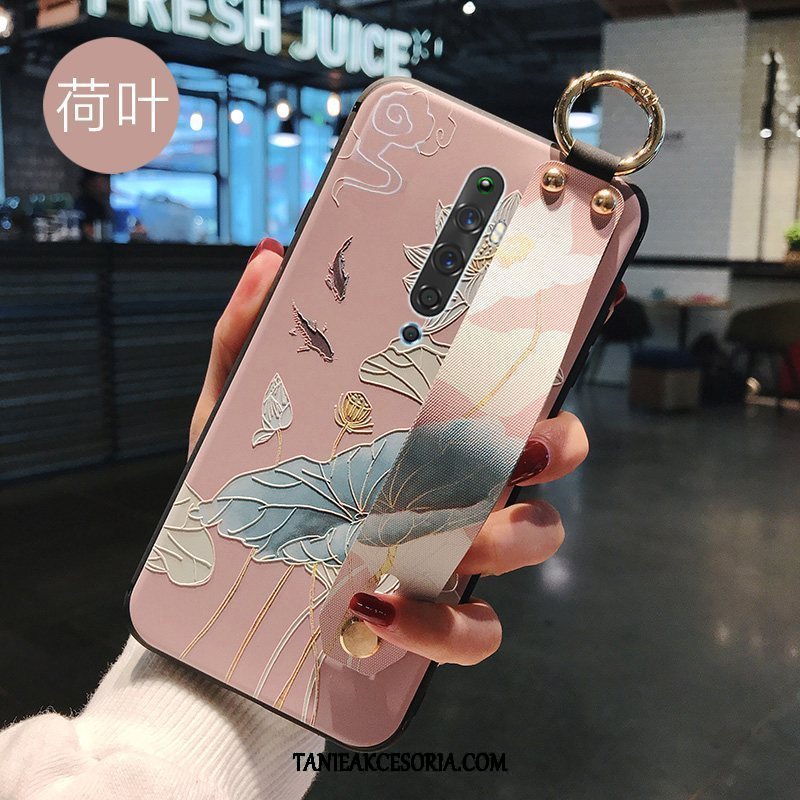 Etui Oppo Reno 2 Z Anti-fall All Inclusive Kwiaty, Obudowa Oppo Reno 2 Z Telefon Komórkowy Silikonowe Wiatr